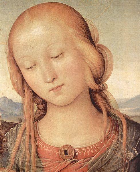 Pietro Perugino Johannes dem Taufer France oil painting art